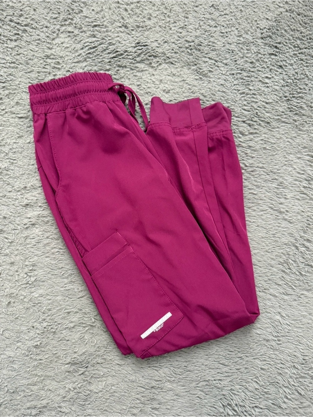 Skechers by Barco Women’s Magenta Scrub Pants XXSP Petite